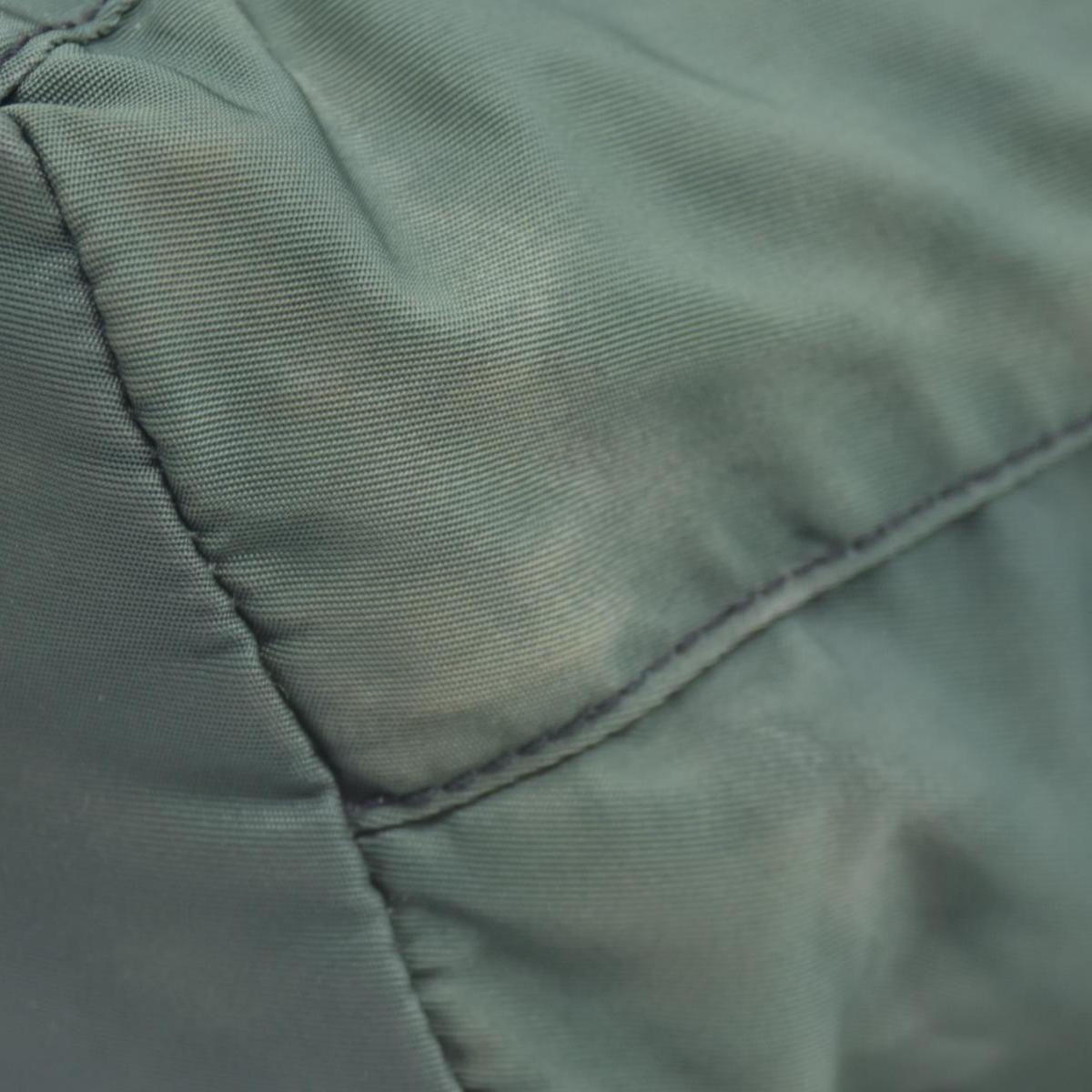 $1450 PRADA Vela Tessuto Nylon Pocket Backpack Army Green CONSIGNMENT 10021350