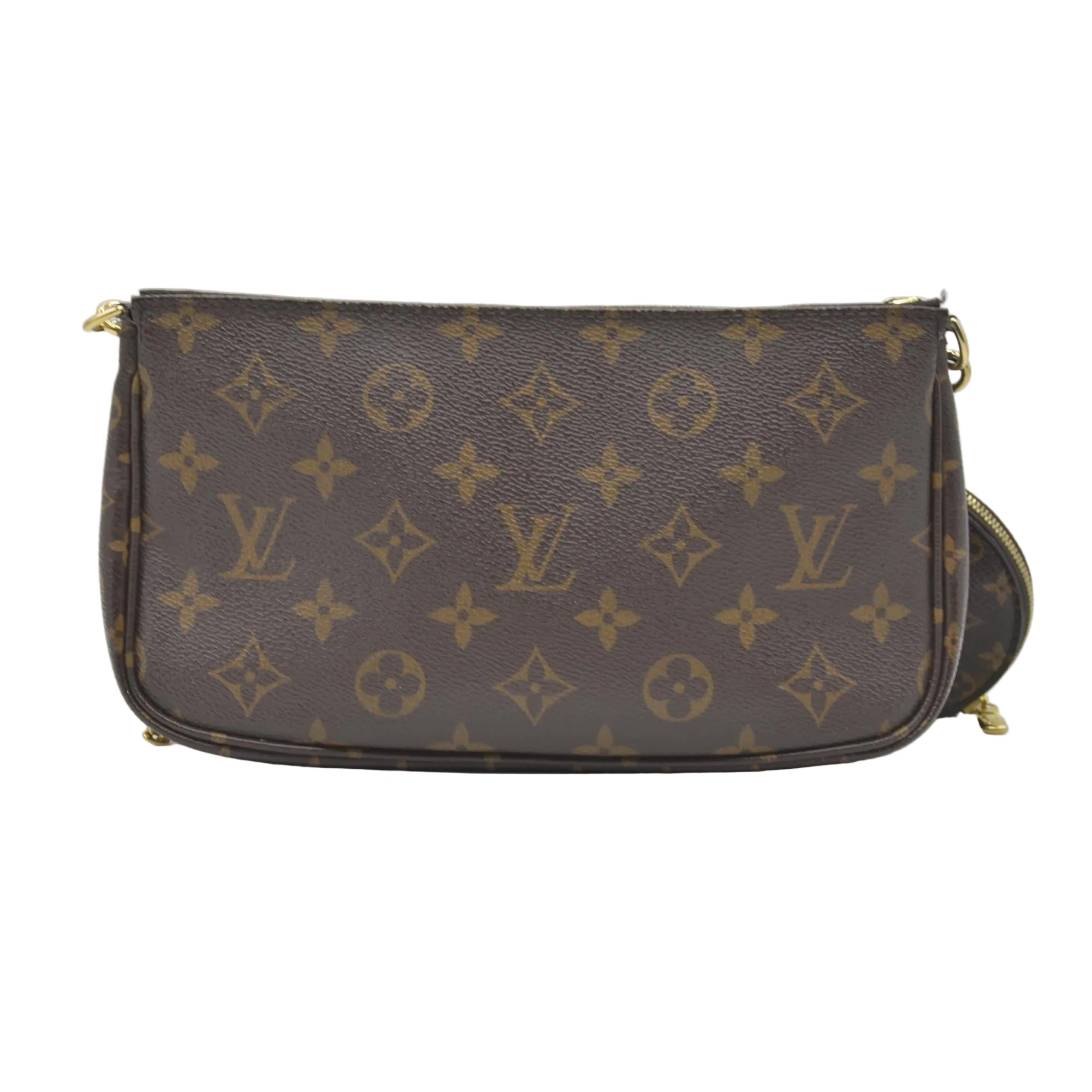 $2840 2020 Louis Vuitton LV Monogram Multi-Pochette Accessories Rose Clair Pink SD2270
