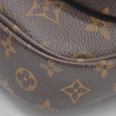 $2840 2020 Louis Vuitton LV Monogram Multi-Pochette Accessories Rose Clair Pink SD2270