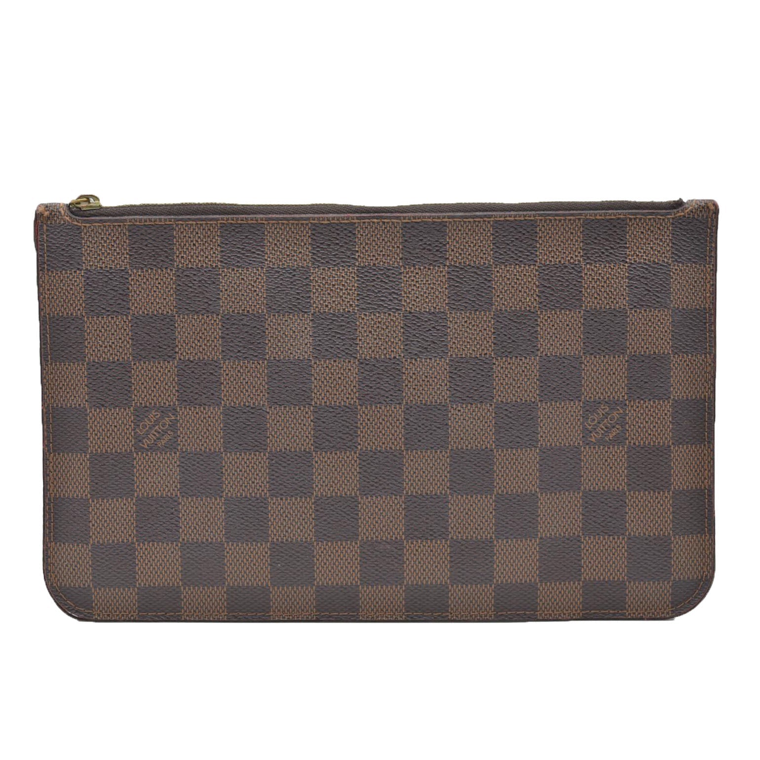 Louis Vuitton  Damier Ebene Neverfull MM GM Pochette (no strap)