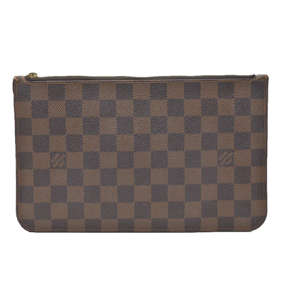 Louis Vuitton  Damier Ebene Neverfull MM GM Pochette (no strap)