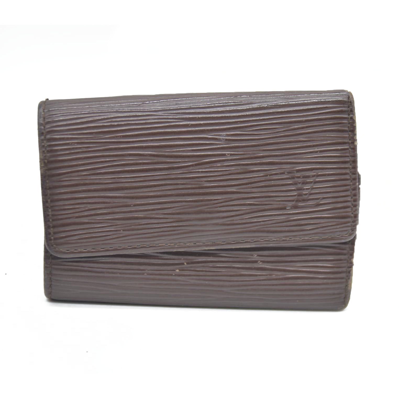 AUCTION $415 Louis Vuitton  Epi Multicles 6 Key Holder Cassis