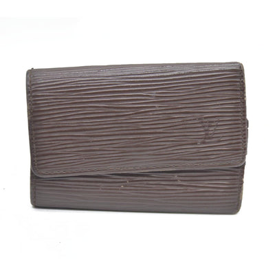 AUCTION $415 Louis Vuitton  Epi Multicles 6 Key Holder Cassis