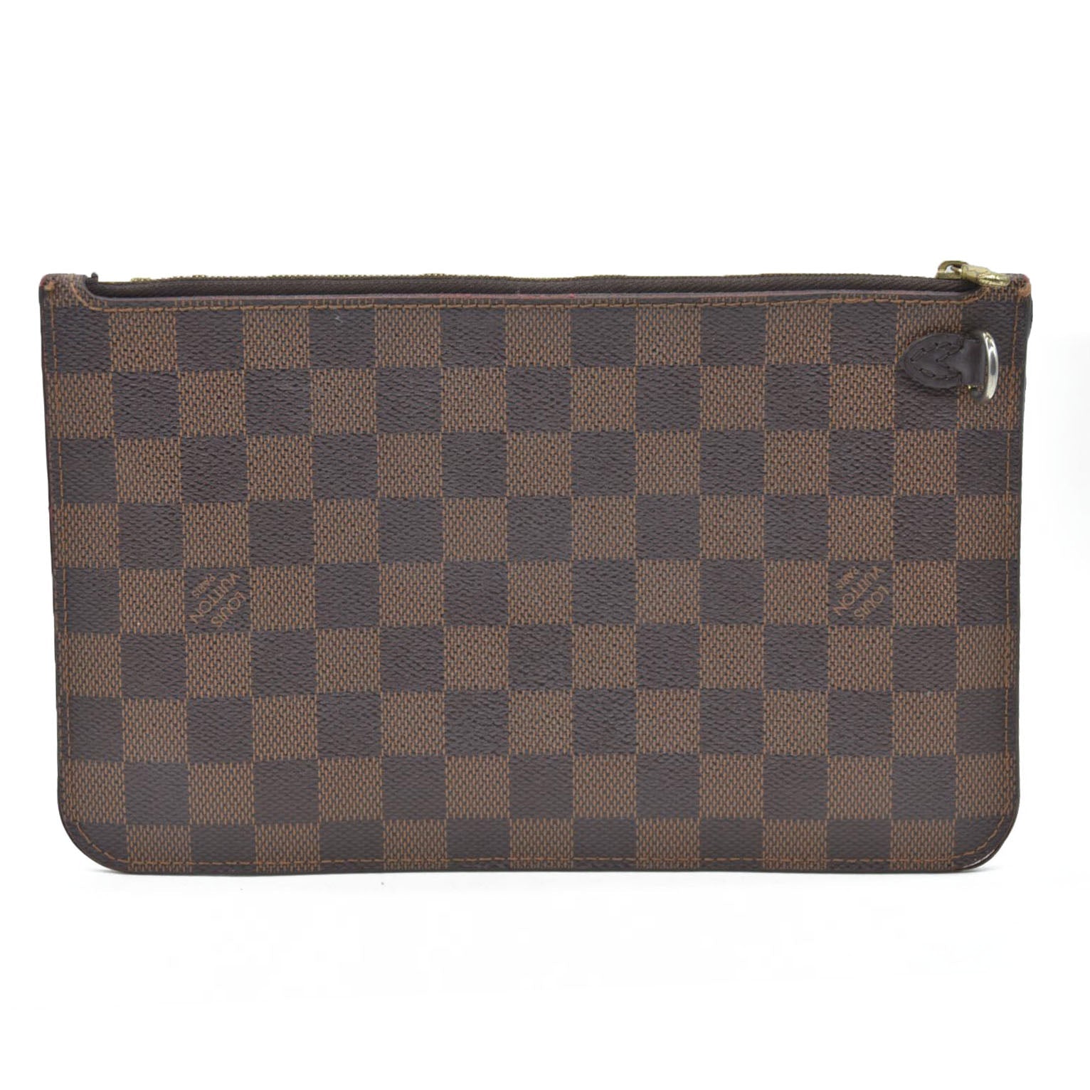 Louis Vuitton  Damier Ebene Neverfull MM GM Pochette (no strap)