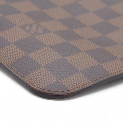 Louis Vuitton  Damier Ebene Neverfull MM GM Pochette (no strap)
