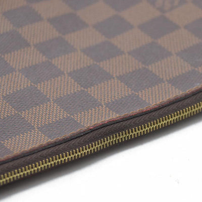 Louis Vuitton  Damier Ebene Neverfull MM GM Pochette (no strap)