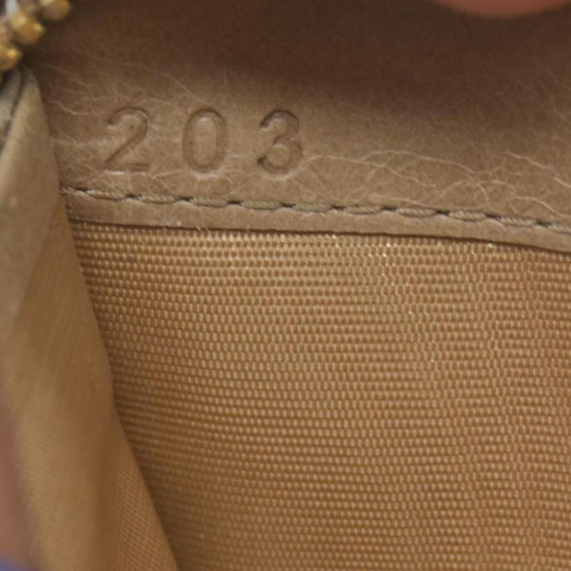 Miu Miu Matelasse Zip Around Wallet Cammeo CONSIGNMENT