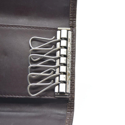 AUCTION $415 Louis Vuitton  Epi Multicles 6 Key Holder Cassis