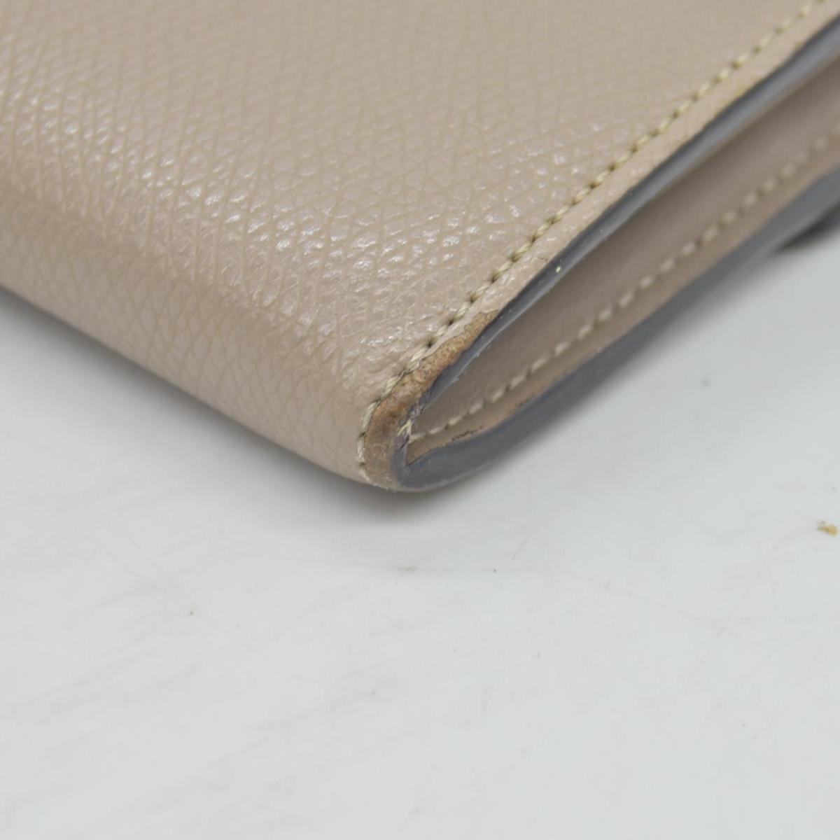 Fendi Fendi Taupe Leather F is Fendi Continental Wallet CONSIGNMENT
