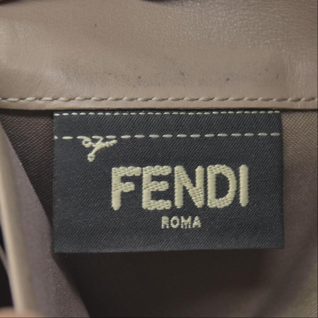 Fendi Fendi Taupe Leather F is Fendi Continental Wallet CONSIGNMENT