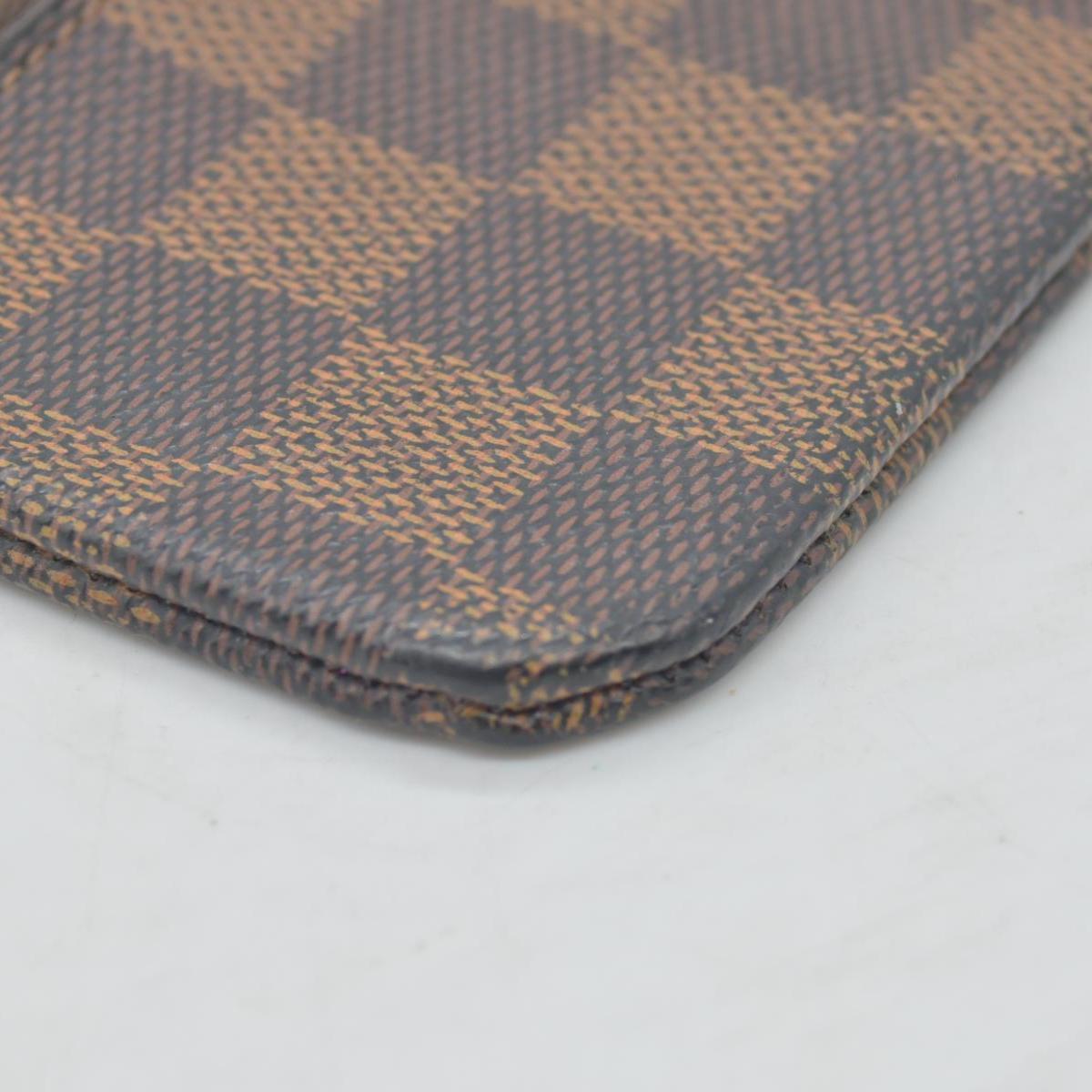 $345 Louis Vuitton Damier Ebene Key Pouch CONSIGNMENT