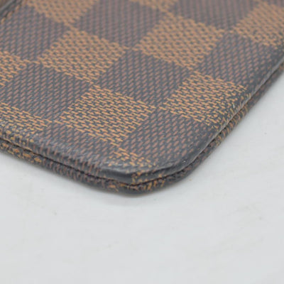 $345 Louis Vuitton Damier Ebene Key Pouch CONSIGNMENT