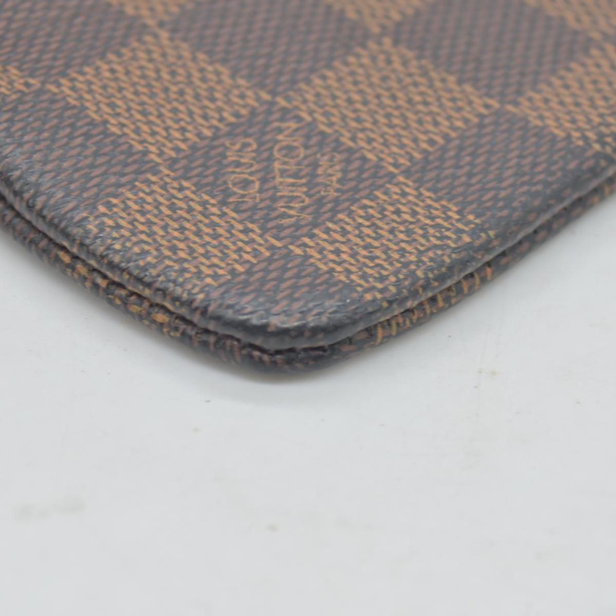 $345 Louis Vuitton Damier Ebene Key Pouch CONSIGNMENT