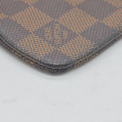 $345 Louis Vuitton Damier Ebene Key Pouch CONSIGNMENT