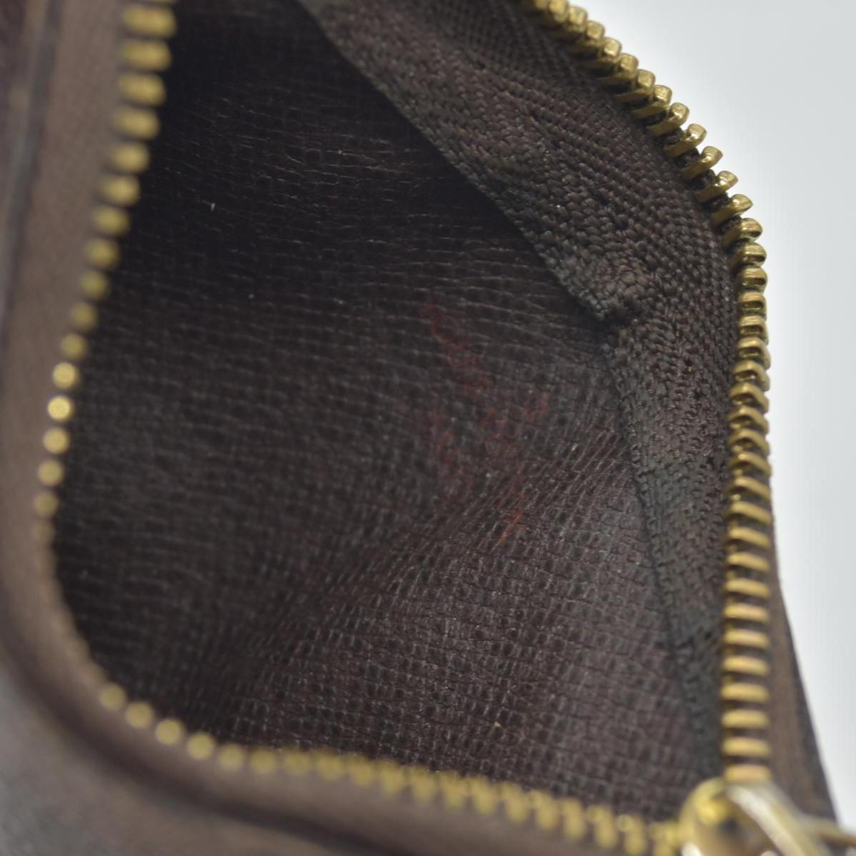 $345 Louis Vuitton Damier Ebene Key Pouch CONSIGNMENT