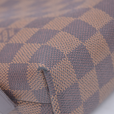 $850 2011 Louis Vuitton Damier Ebene Pochette Cosmetic GM Pouch Bag CA4181
