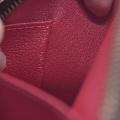 $850 2011 Louis Vuitton Damier Ebene Pochette Cosmetic GM Pouch Bag CA4181