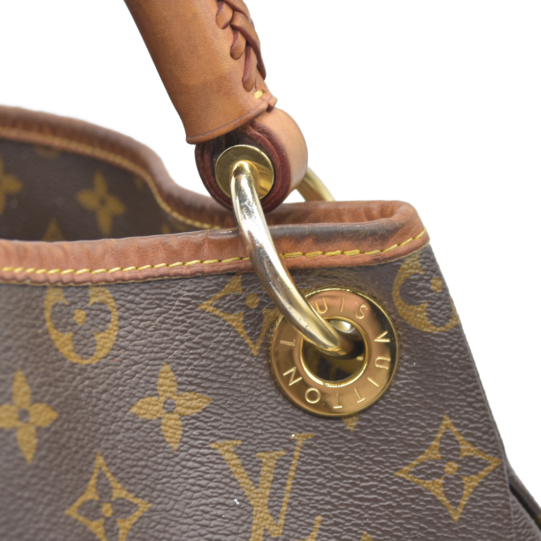$2500 2021 Louis Vuitton Monogram Artsy MM NM Brown CA0261