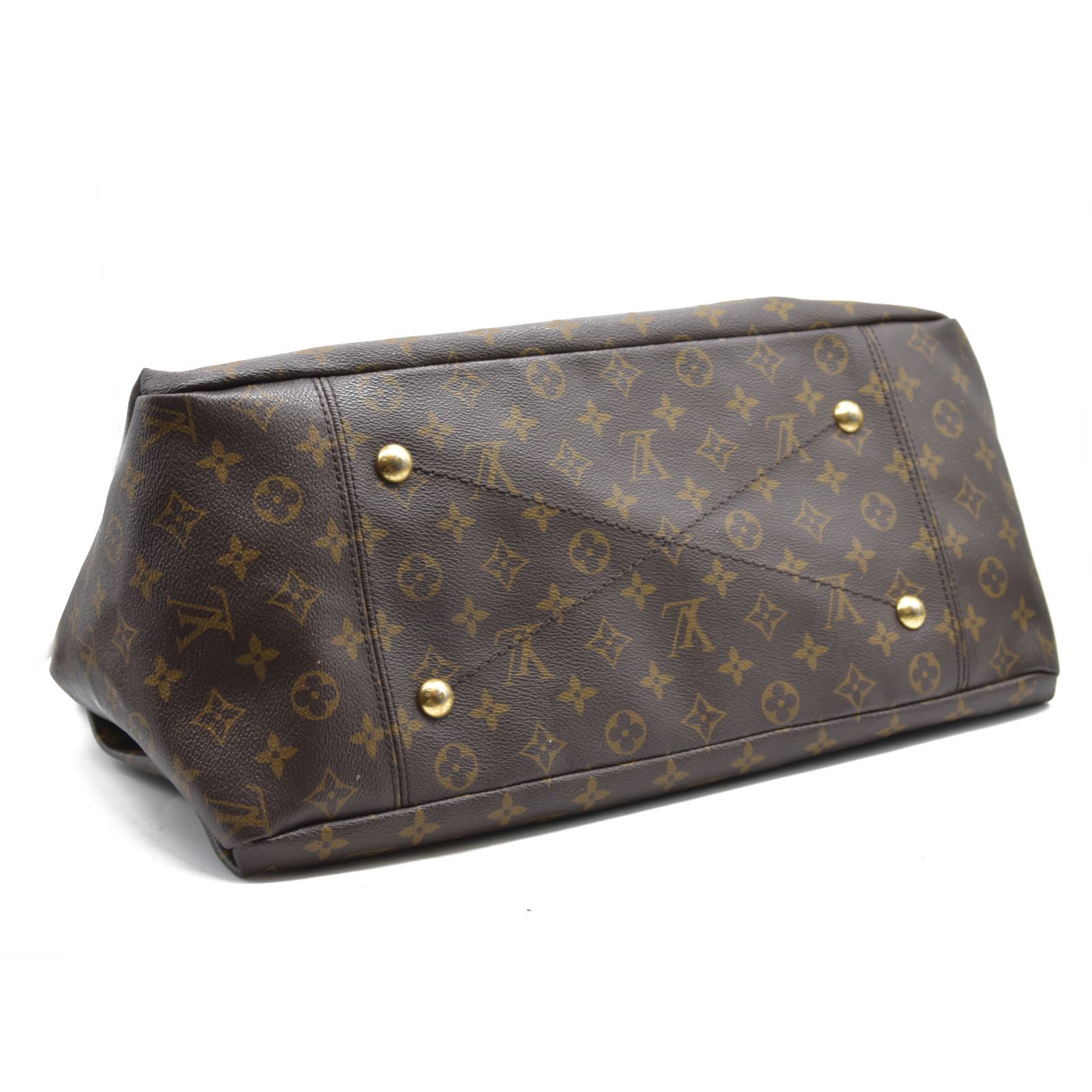 $2500 2021 Louis Vuitton Monogram Artsy MM NM Brown CA0261