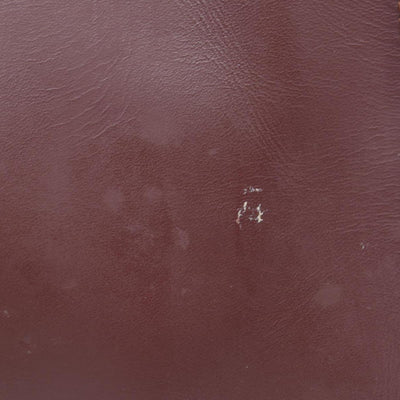 $1010 Cartier Leather Toiletry Clutch Bag Burgundy Red CONSIGNMENT