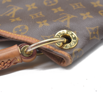 $2500 2021 Louis Vuitton Monogram Artsy MM NM Brown CA0261
