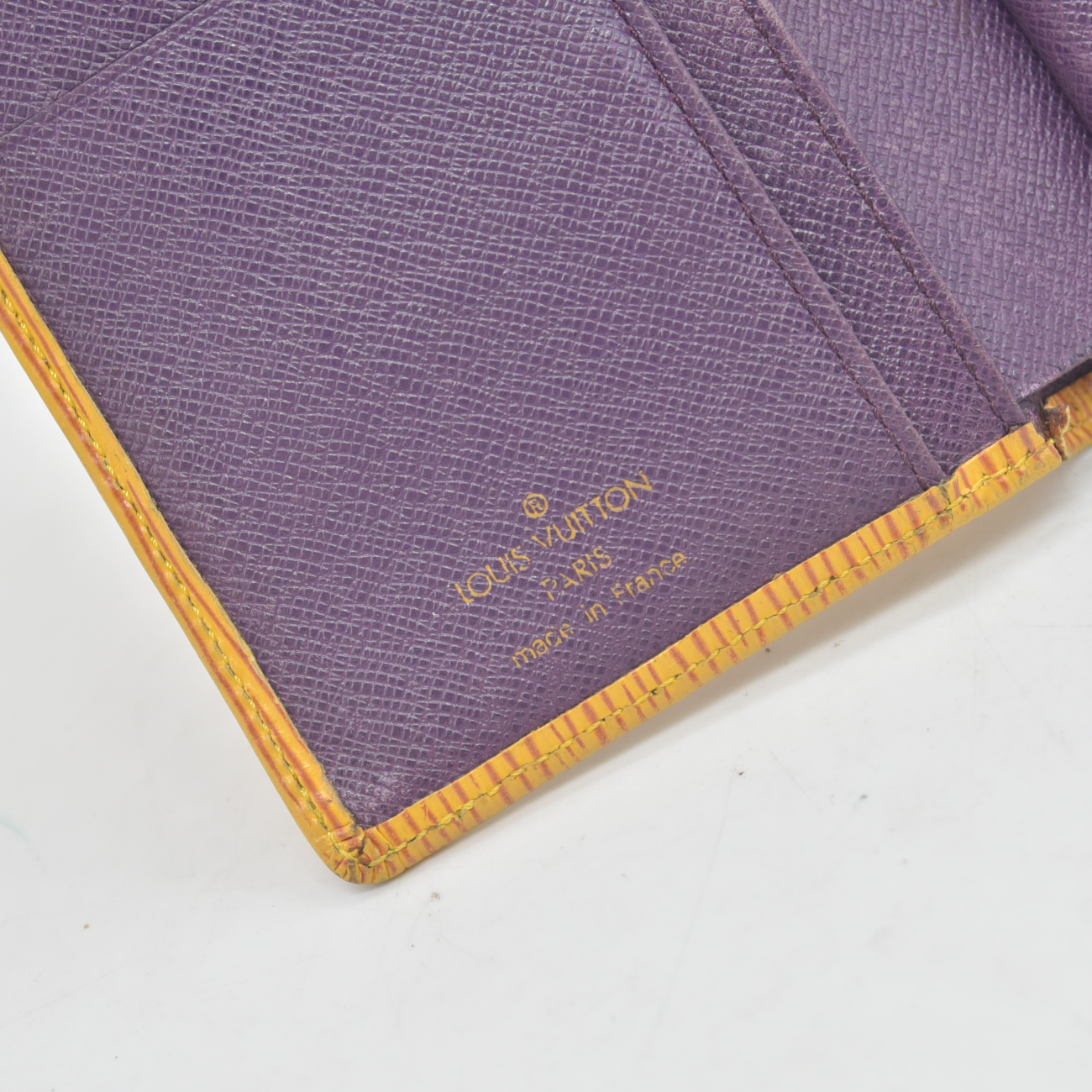 Louis Vuitton Epi Porte Monnaie Billets Viennois Leather Wallet MI1906