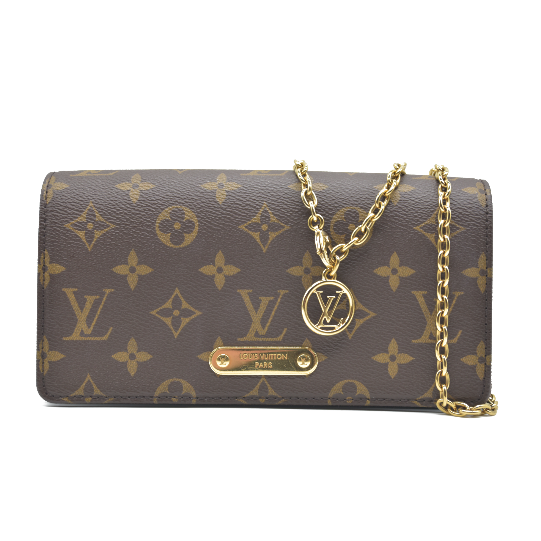 Louis Vuitton  Monogram Lily Wallet On Chain RFID Crossbody