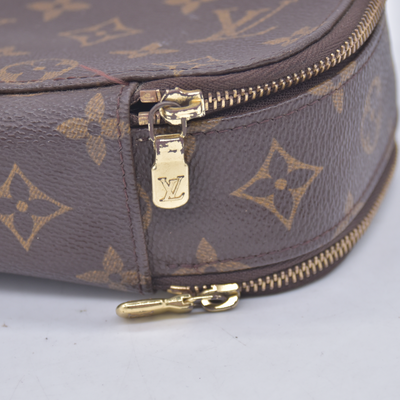 $650 2000 Louis Vuitton Monogram Trousse Blush GM Cosmetic Pouch Bag VI0090