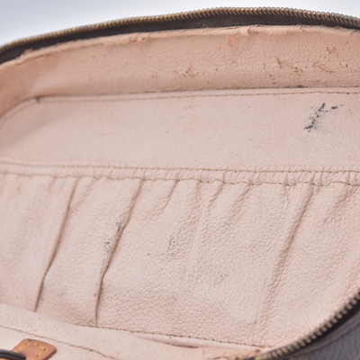 $650 2000 Louis Vuitton Monogram Trousse Blush GM Cosmetic Pouch Bag VI0090