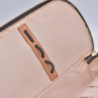 $650 2000 Louis Vuitton Monogram Trousse Blush GM Cosmetic Pouch Bag VI0090