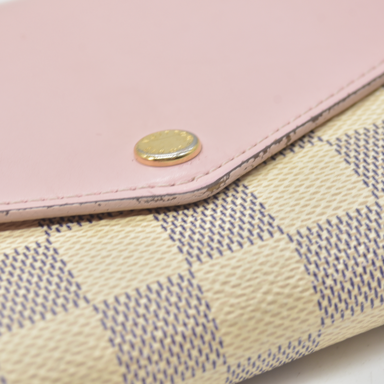 Louis Vuitton Damier Azur Portefeiulle Sarah Long Bifold Wallet MI0169