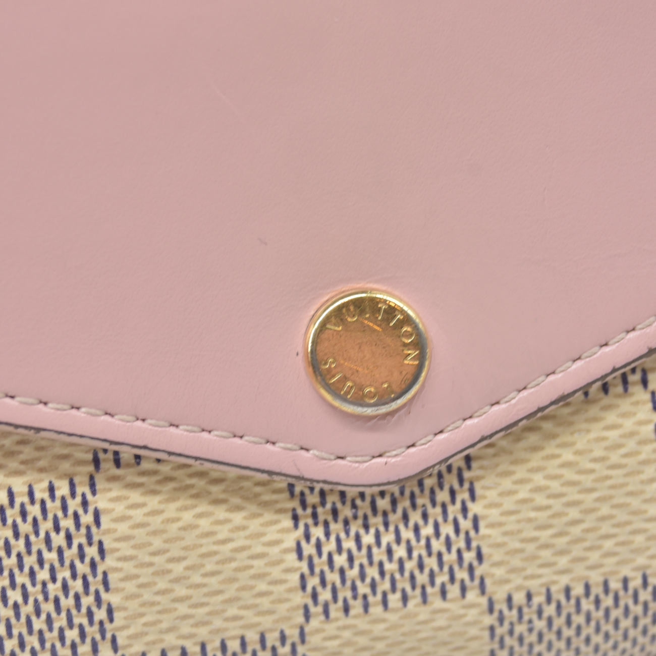 Louis Vuitton Damier Azur Portefeiulle Sarah Long Bifold Wallet MI0169