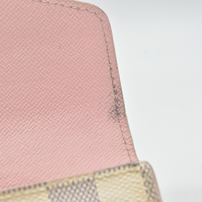 Louis Vuitton Damier Azur Portefeiulle Sarah Long Bifold Wallet MI0169