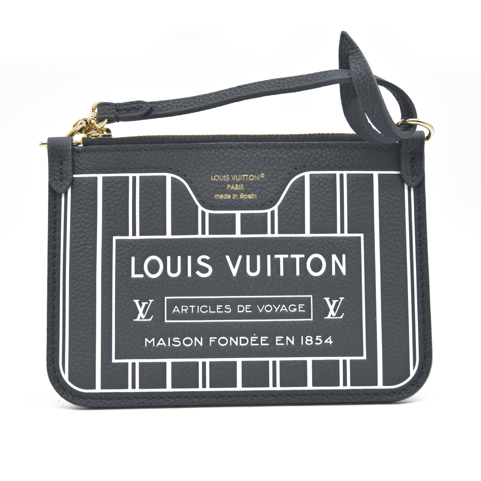 Louis Vuitton  Monogram Neverfull Inside Out Bandouliere BB Black