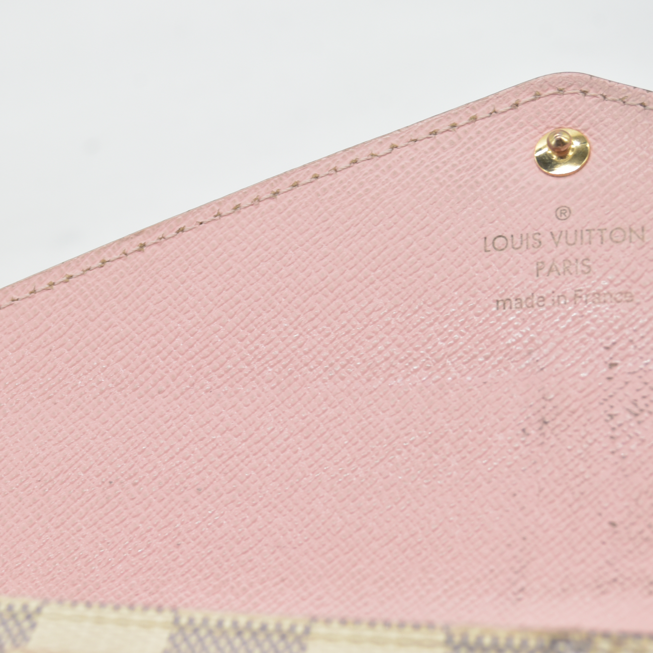 Louis Vuitton Damier Azur Portefeiulle Sarah Long Bifold Wallet MI0169