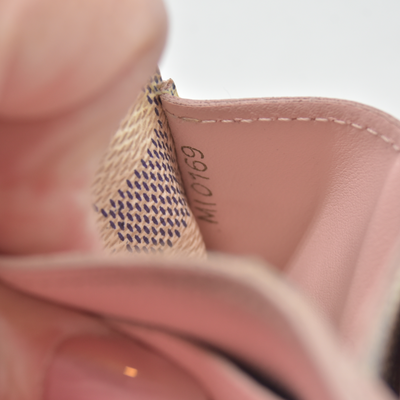 Louis Vuitton Damier Azur Portefeiulle Sarah Long Bifold Wallet MI0169