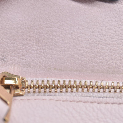 $3850 Loewe Calfskin Suede Small Puzzle Bag Blush
