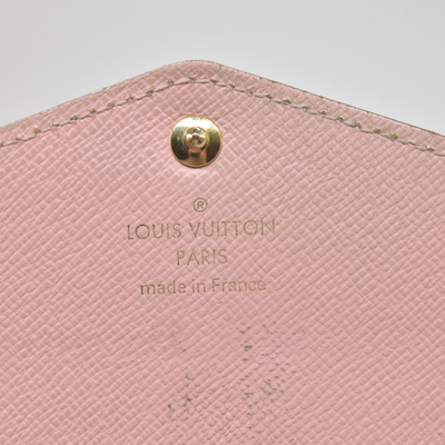Louis Vuitton Damier Azur Portefeiulle Sarah Long Bifold Wallet MI0169