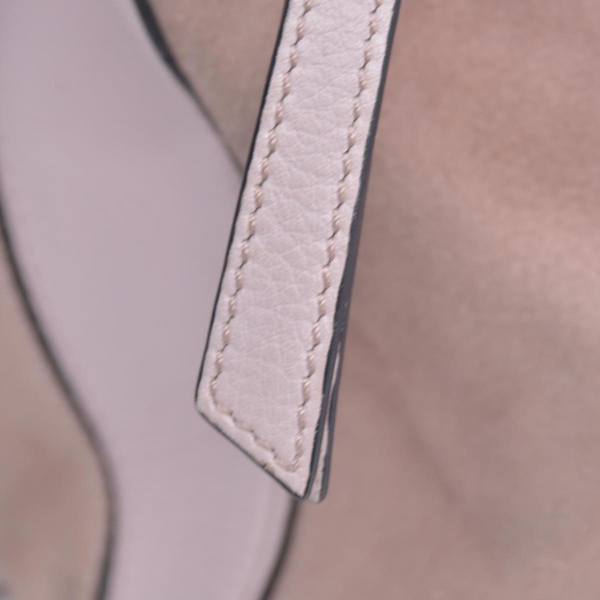$3850 Loewe Calfskin Suede Small Puzzle Bag Blush