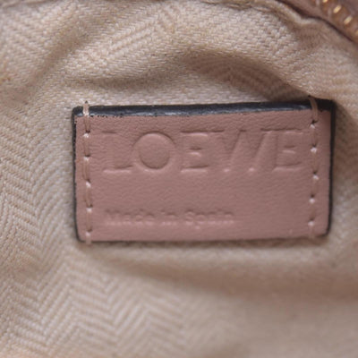 $3850 Loewe Calfskin Suede Small Puzzle Bag Blush 10020620