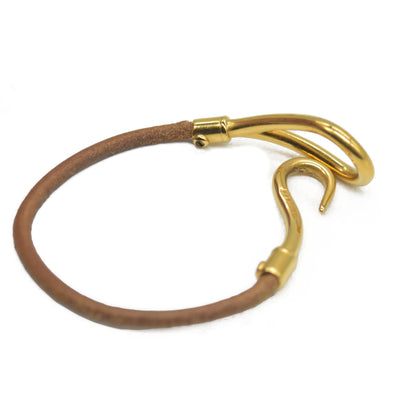 $450 Hermes Jumbo Hook Bracelet Accessory
