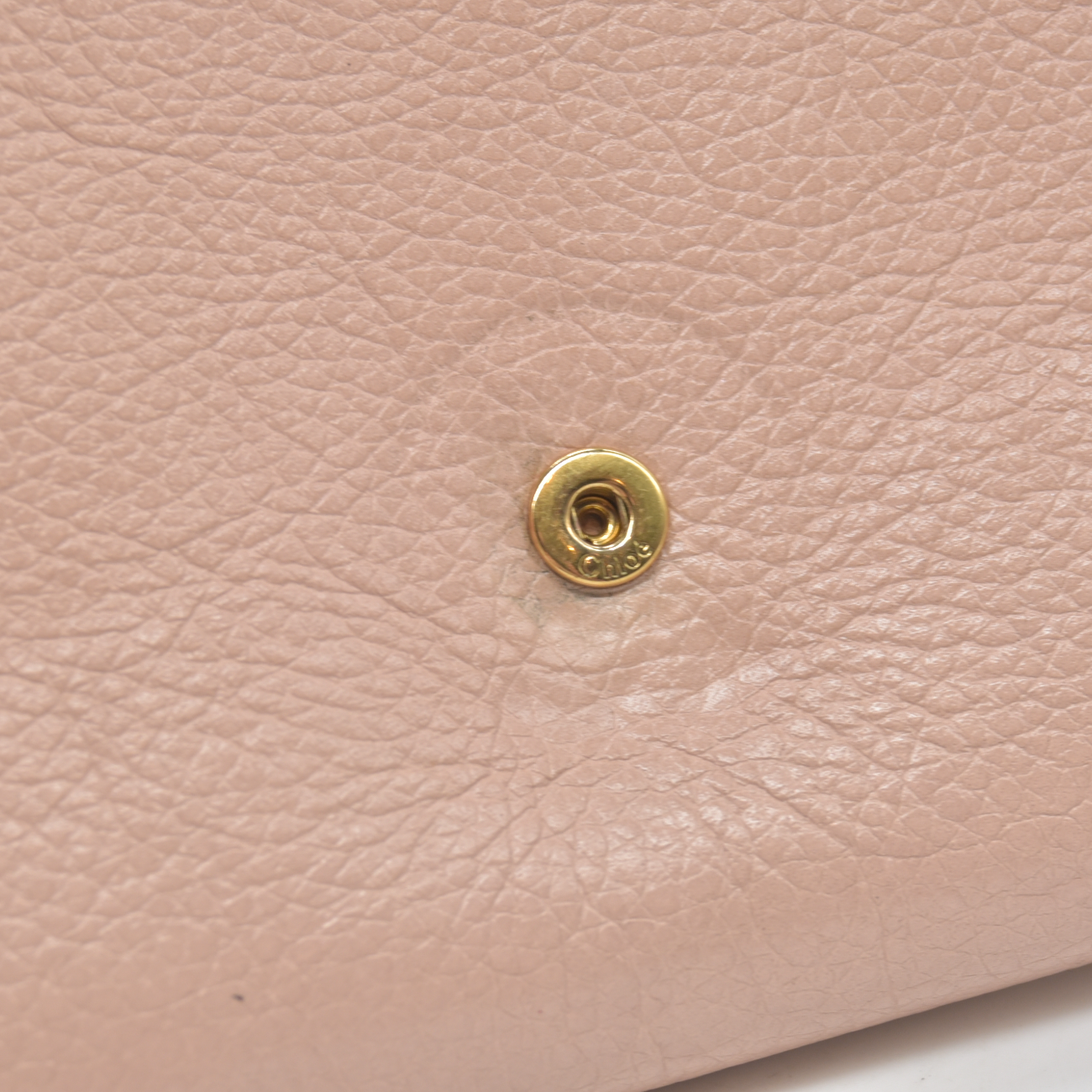 Chloe Indy Leather Zippy Long Wallet Purse Bicolor