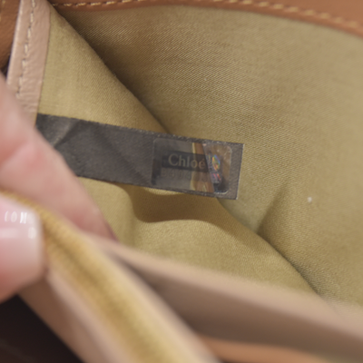 Chloe Indy Leather Zippy Long Wallet Purse Bicolor