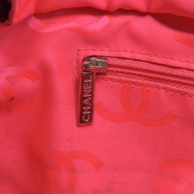 $2250 Chanel Tote Bag Cambon Line Black Lamb Skin 2870059