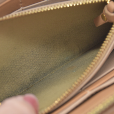 Chloe Indy Leather Zippy Long Wallet Purse Bicolor