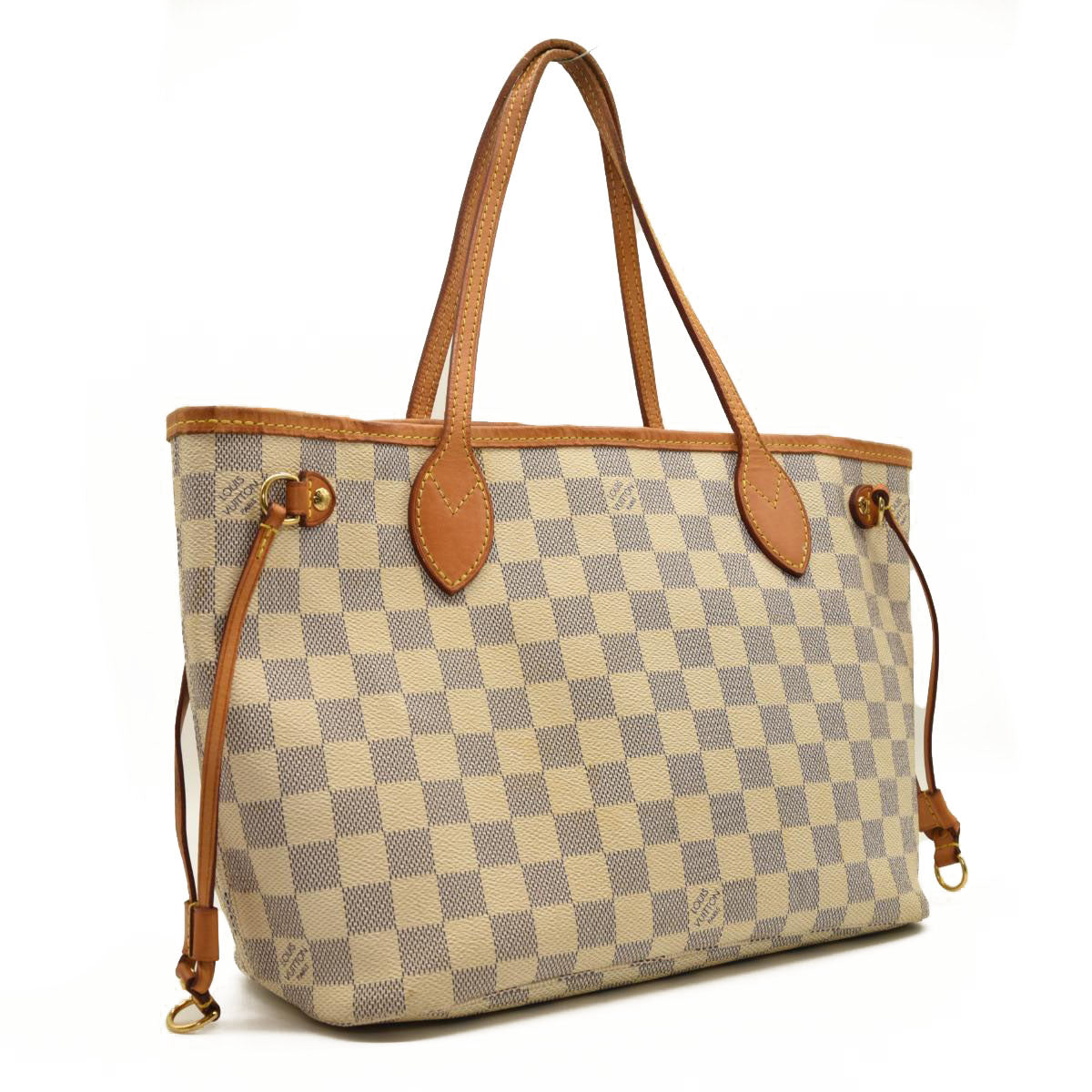 LOUIS VUITTON Damier Azur Neverfull PM