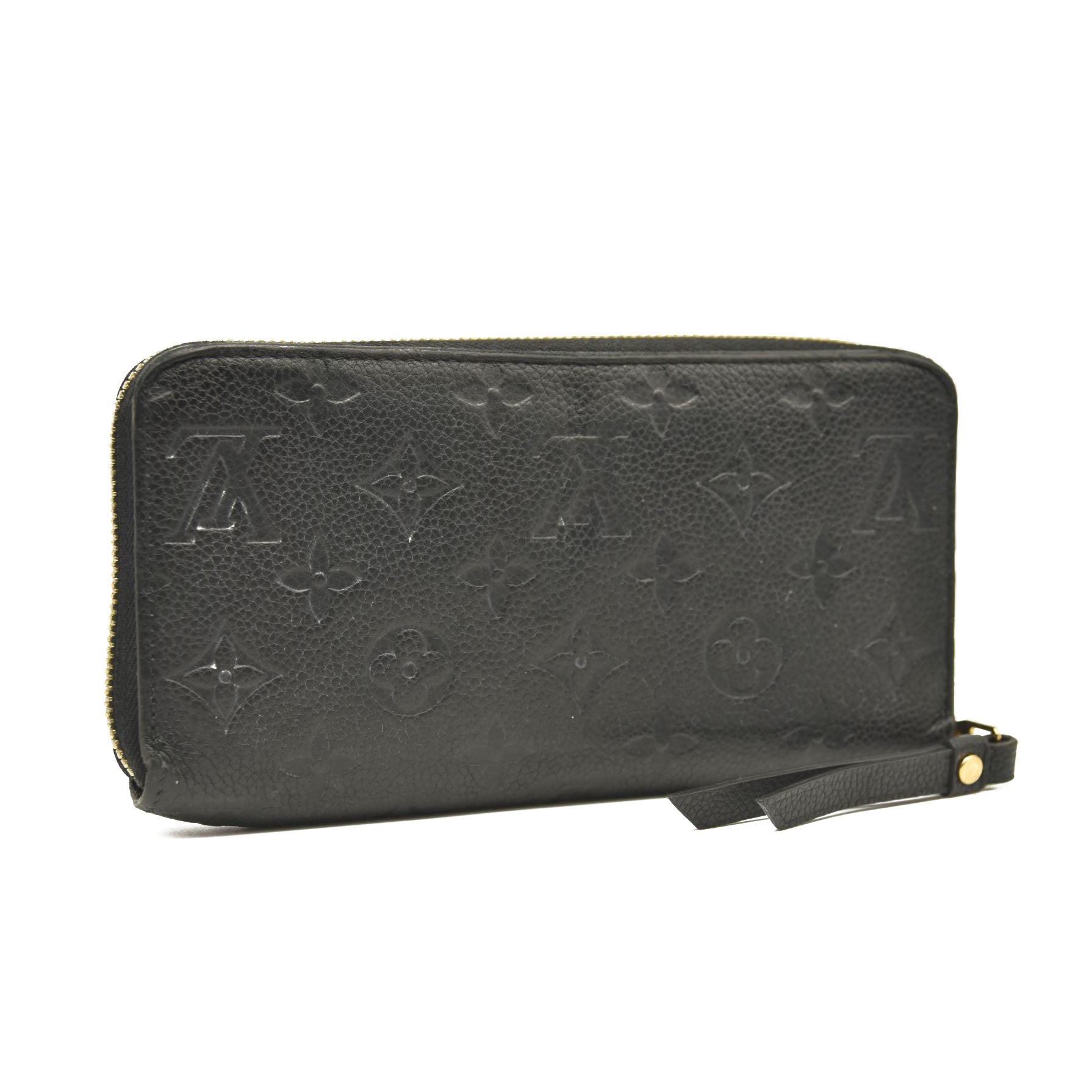 LOUIS VUITTON Empreinte Zippy Wallet Black