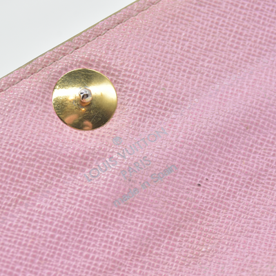 $850 2012 Louis Vuitton Monogram Multicolor Sarah Long Wallet CA2162