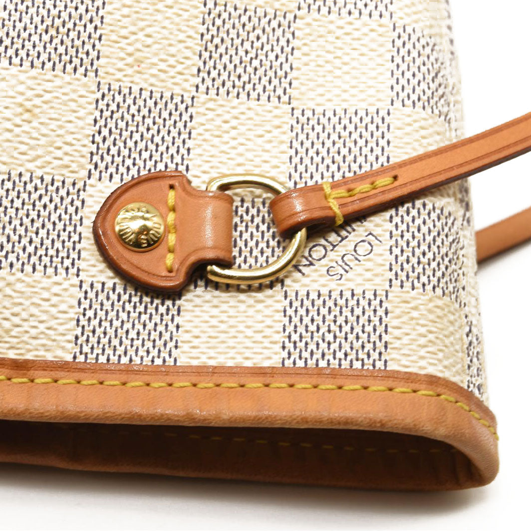 LOUIS VUITTON Damier Azur Neverfull PM