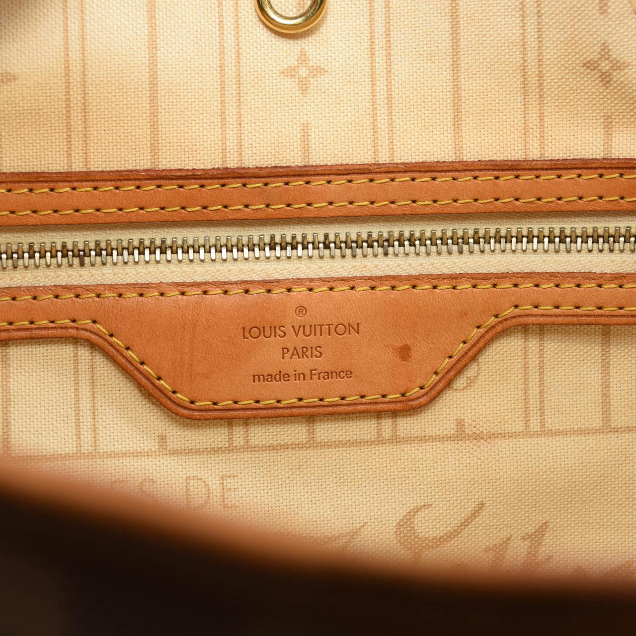 LOUIS VUITTON Damier Azur Neverfull PM